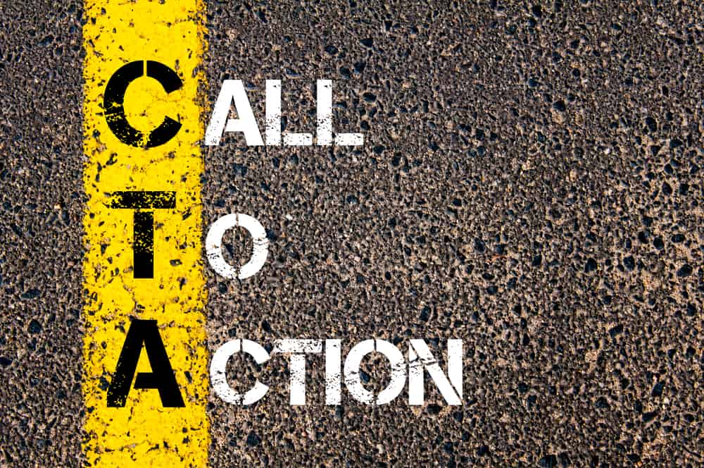 The content of your website: calls-to-action